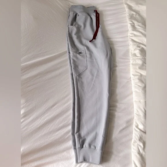 FIGS • Cement LIMITED EDITION • M • High Waisted Zamora Joggers - Picture 2 of 8